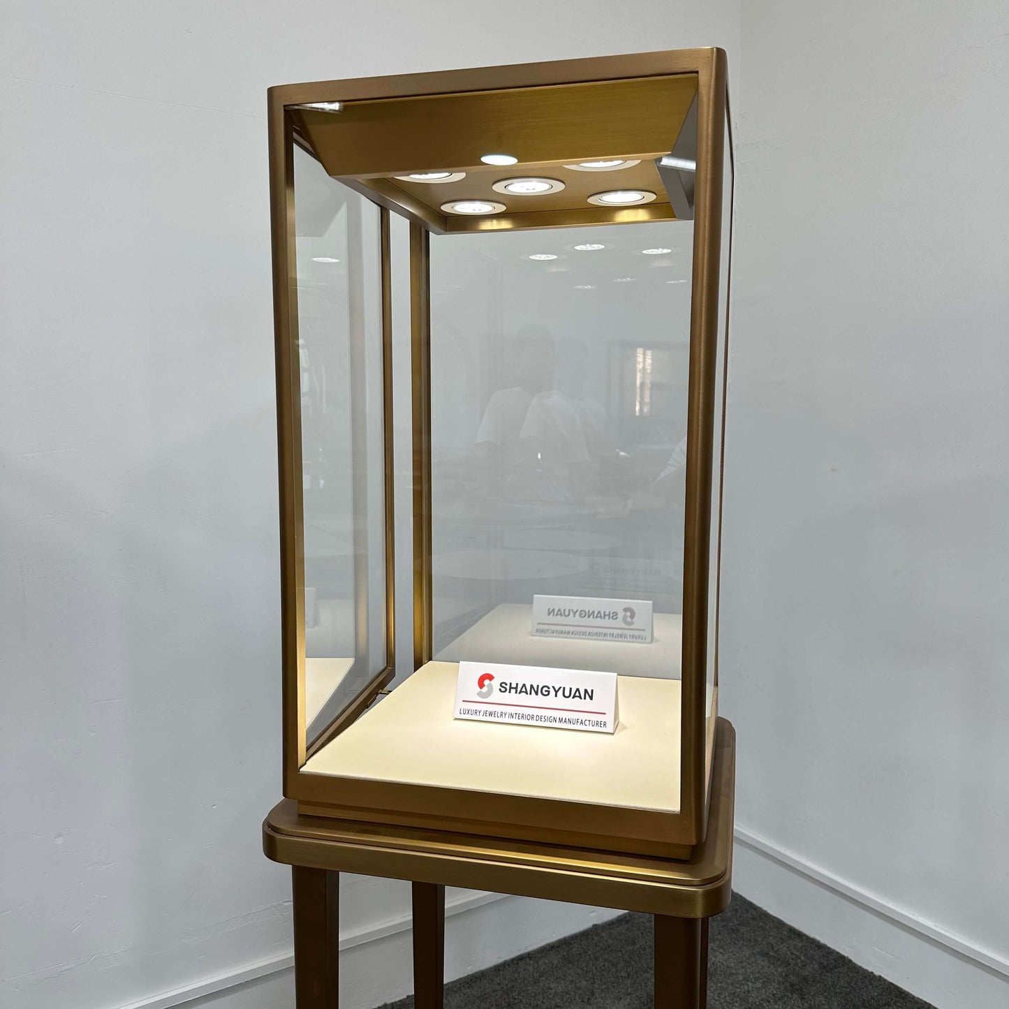 High-End Jewelry Display Case for Boutiques