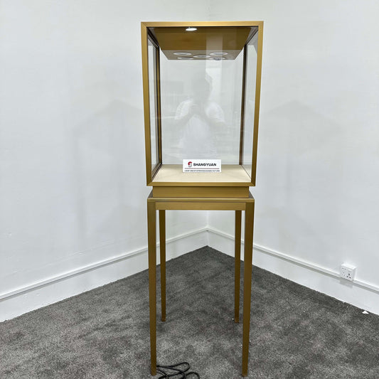 Classic Gold Jewelry Display Tower