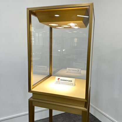 Classic Gold Jewelry Display Tower