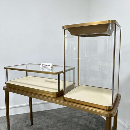 Luxury Tiered Dual-Display Jewelry Counter